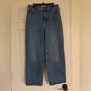Madewell Women's The Perfect Vintage Wide-Leg Crop Jean